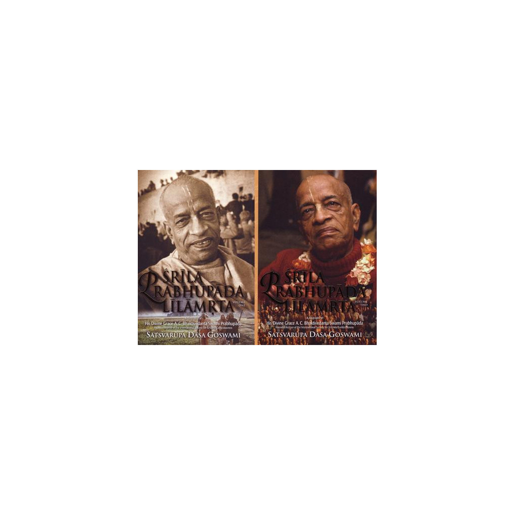 Srila Prabhupada Lilamrta Set Of 2 Volumes - Satsvarupa Dasa Goswami