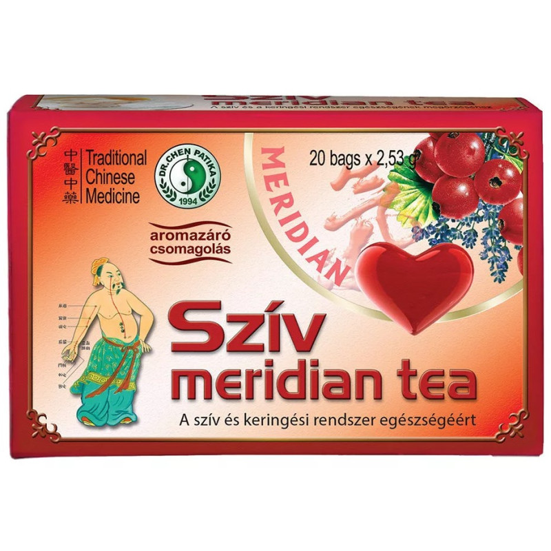 Meridian čaj za SRCE 20 x 2,5 g Dr.Chen