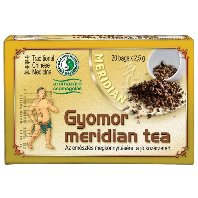 Meridian čaj za ŽELODEC 20 x 2,5 g Dr. Chen