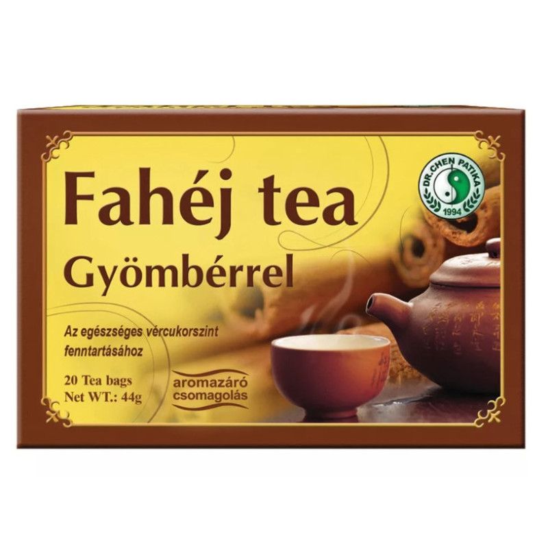 Čaj cimet z ingverjem 20 x 2,2 g Dr.Chen