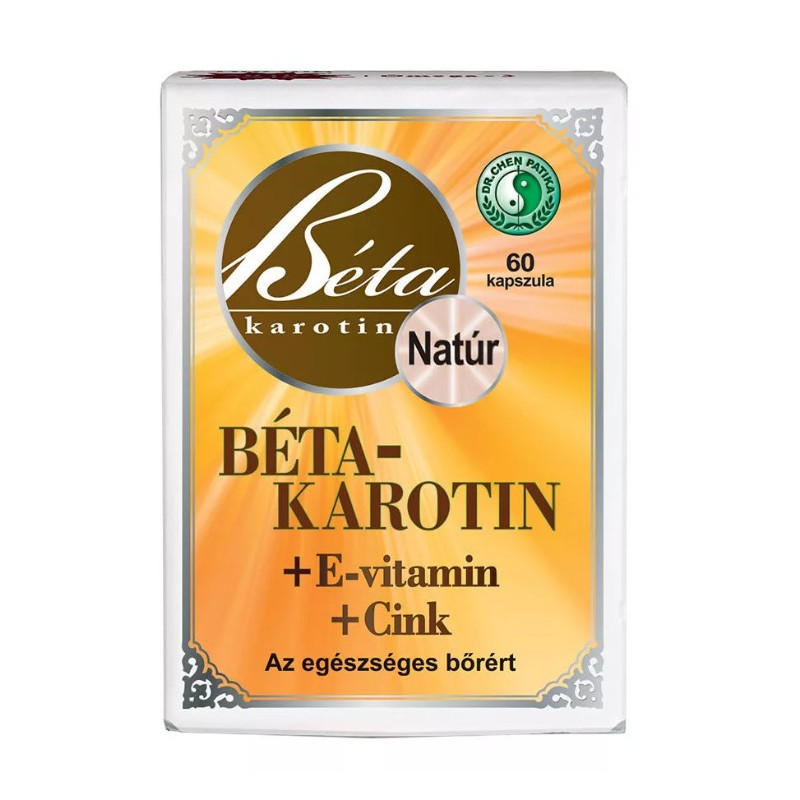 Beta karoten + vitamin E + cink - 60 kapsul Dr.Chen