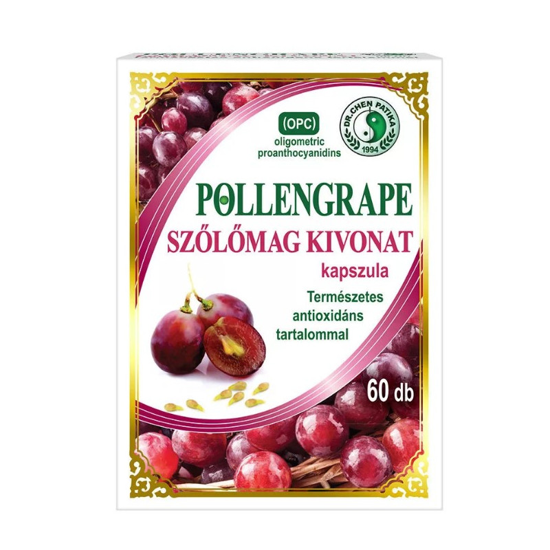 Pollengrape ekstrakt grozdnih pešk - 60 kapsul Dr.Chen