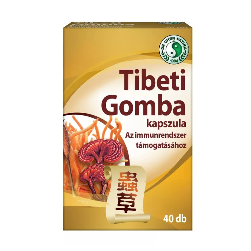 Immungold kapsule s tibetanskimi gobami – 40 kapsul Dr.Chen