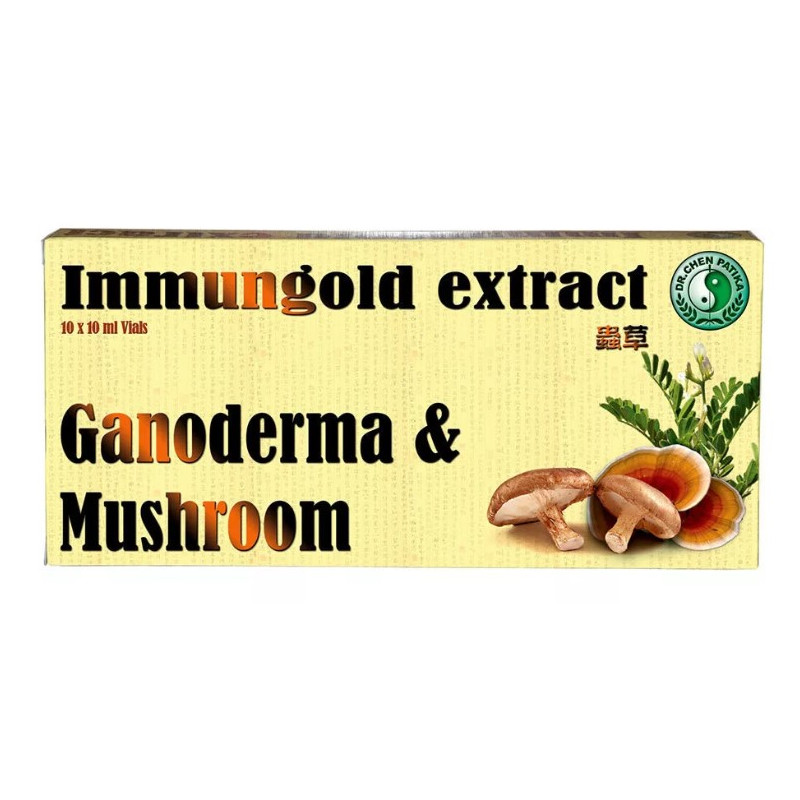Immunogold ganoderma reishi - ampule 10 × 10 ml Dr.Chen