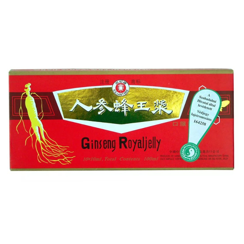 Ginseng z matičnim mlečkom - 10 ampul × 10 ml Dr.Chen