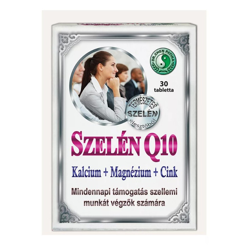 Selen Q10 + kalcij + magnezij + cink - 30 tablet Dr.Chen