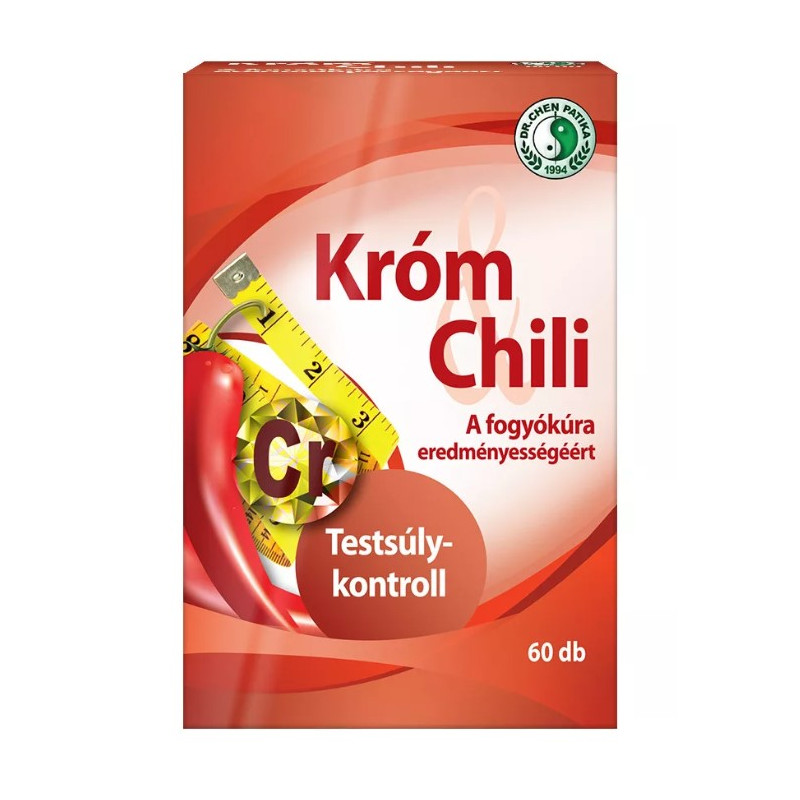 Krom + čili kapsule za hujšanje - 60 kapsul Dr.Chen
