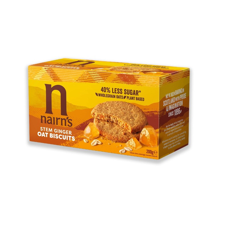 Nairn’s ovseni piškoti z ingverjem 200g