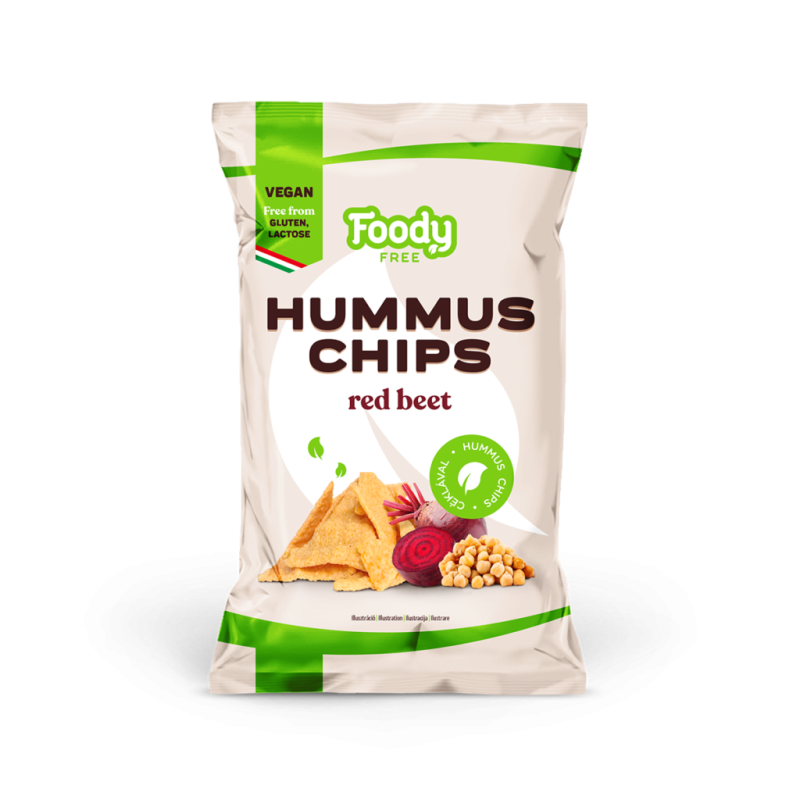 Humus čips iz čičerike s peso 50g Foody Free