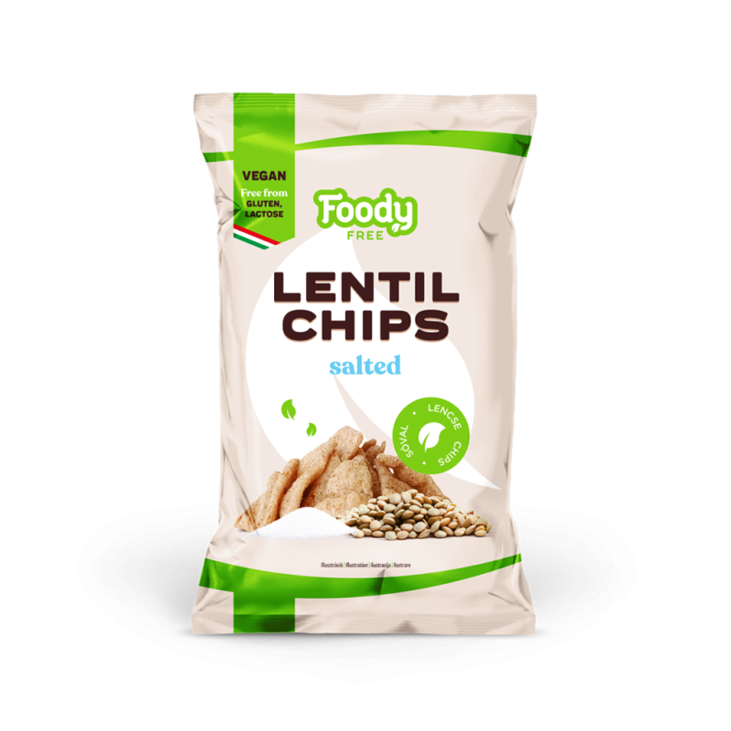 Humus čips z lečo 50g Foody Free
