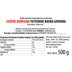 Pirine rožice - Sušene testenine Radha Govinda - 500g